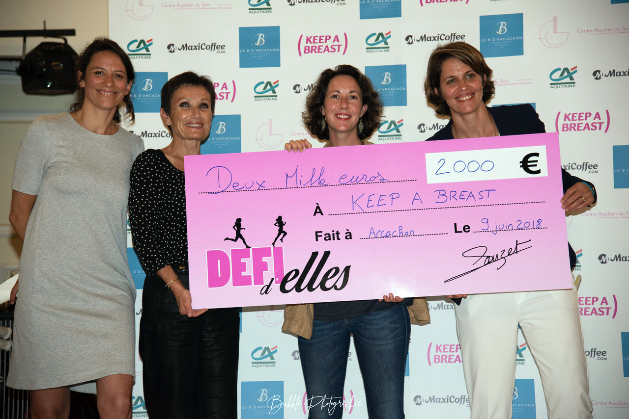 Le centre Aquitain du Sein soutient Keep-a-Breast