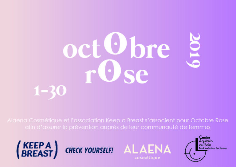 Partenariat avec Alaena et Kepp-A-Breast